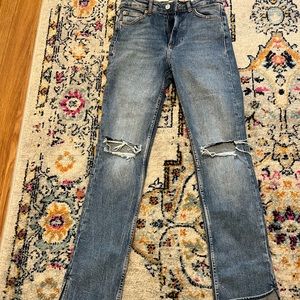 Zara brand new skinny split jeans with tags attached